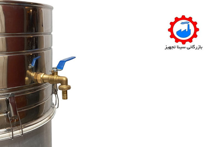 دستگاه تقطیر ( عرقگیری گلابگیری ) 50 لیتری لوله کوتاه عکس سوم