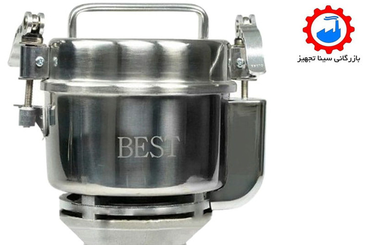 مخزن یا کاسه کامل آسیاب بست BEST به همراه پیچ و مهره و میکروسوئیچ