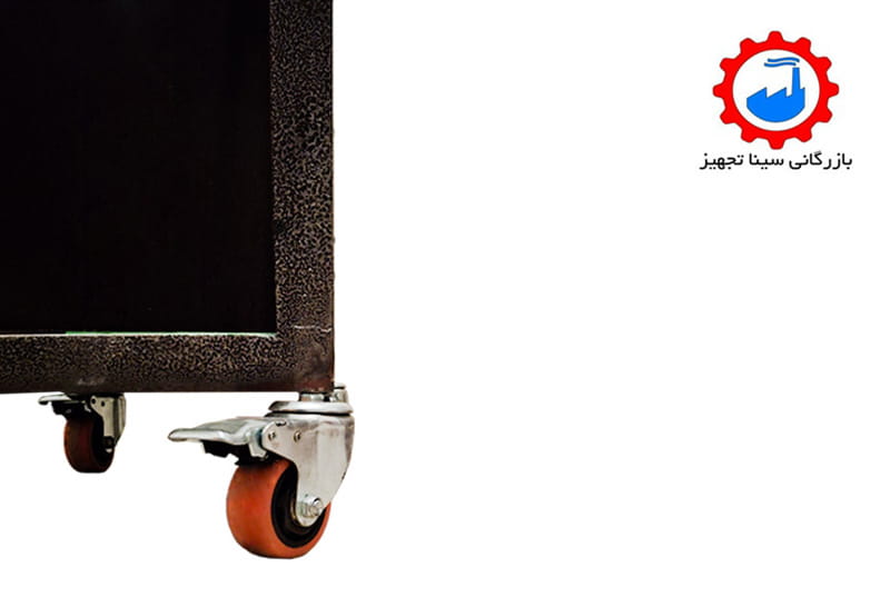 چرخ های روان آسیاب برند سینا تجهیز مدل 15000 که بسیار روان است