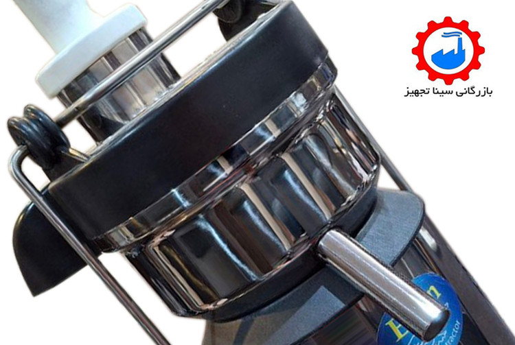 بدنه استیل و آلومینیوم آب هویج گیری یا آب میوه گیری استیل صنعتی الوین مدل 1.5 اسب