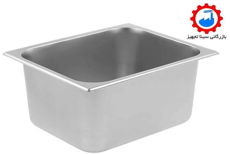 لگن 6 لیتری استیل سرخ کن تک لگن بست مدل BF-1