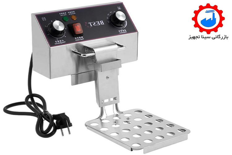 صفحه کنترل سرخ کن تک لگن 6 لیتری بست مدل BEST BF-1