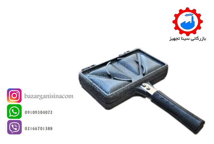 اسنک ساز رو گازی کوچک خانگی چدنی