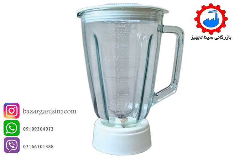 پارچ یدک مخلوط کن یا بلندر حرفه ای سایان اورجینال ظرفیت پارچ 1.5 لیتری مدل 850 شیشه ای