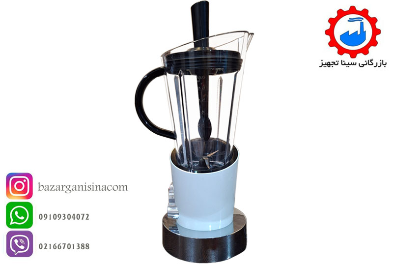 مخلوط کن صنعتی یا بلندر حرفه ای بوگاتی ساخت ایتالیا اورجینال ظرفیت پارچ 1.5 لیتری مدل ولا
