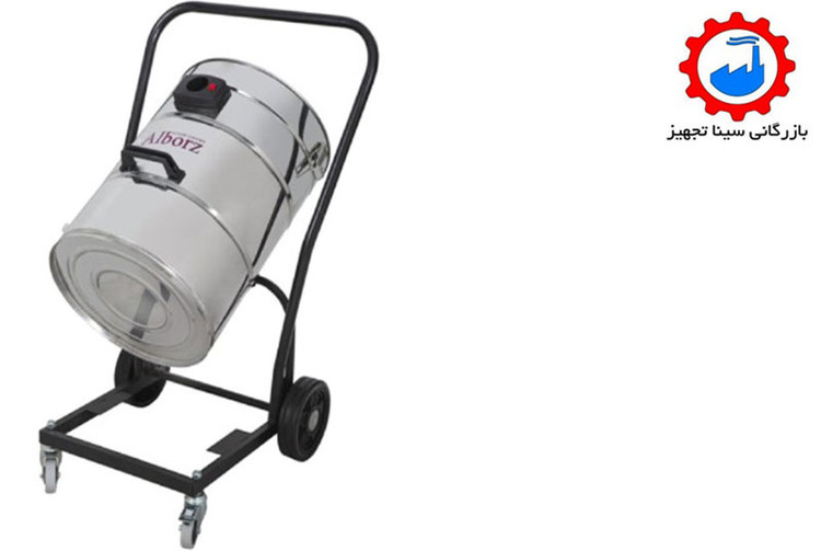 جاروبرقی صنعتی مناسب کارواش ها آب و خاک با مخزن 65 لیتری البرز مدل CA5000