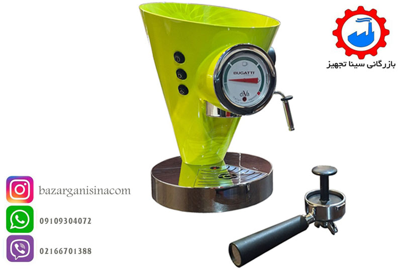 اسپرسو تک گروپ برند بوگاتی مدل دیوا ساخت ایتالیا اورجینال