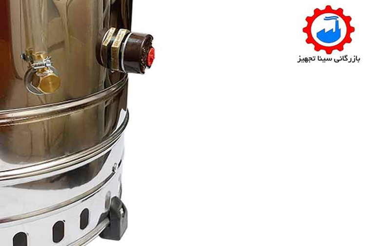 دستگاه دیگ بخار پز ذرت مکزیکی قطر 40 برند سینا تجهیز