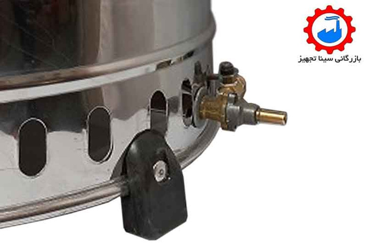 دستگاه دیگ بخار پز ذرت مکزیکی قطر 40 برند سینا تجهیز