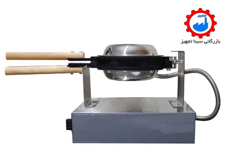 وافل ساز صنعتی طرح تخم مرغی مدل (PFY-6-Best) - Image 2