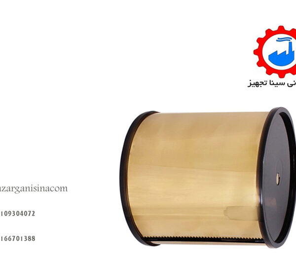 مخزن دستمال طلایی گرد عکس اصلی 1