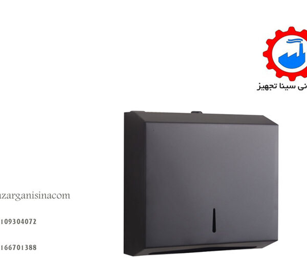 مخزن دستمال مربعی مشکی عکس اصلی 1