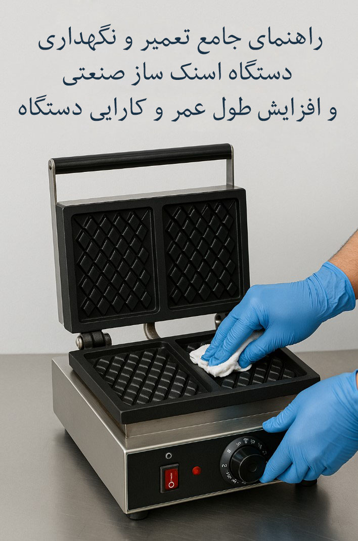 راهنمای جامع تعمیر و نگهداری دستگاه اسنک ساز صنعتی و افزایش طول عمر و کارایی دستگاه
