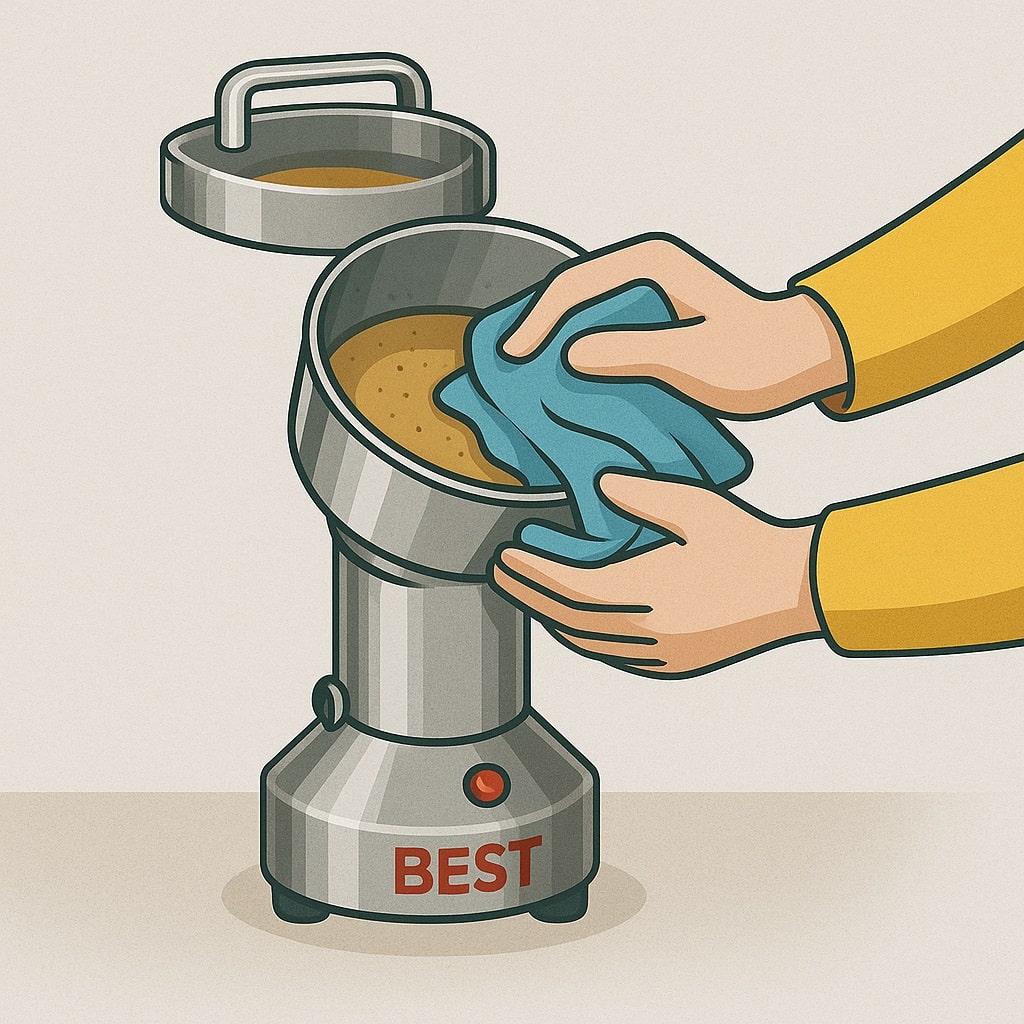 تمیزکاری محفظه آسیاب BEST برای افزایش عمر قطعات