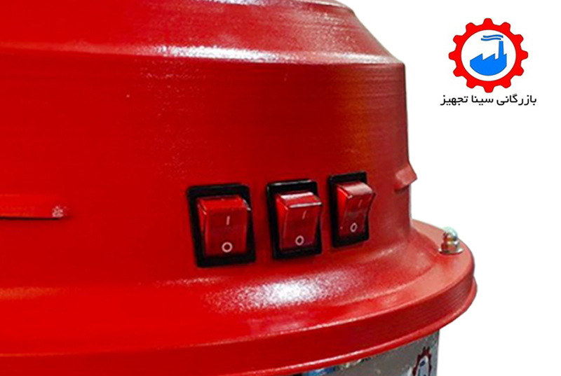 جاروبرقی صنعتی پارسیان سه موتوره آب و خاک مدل سام (SAM) - Image 5