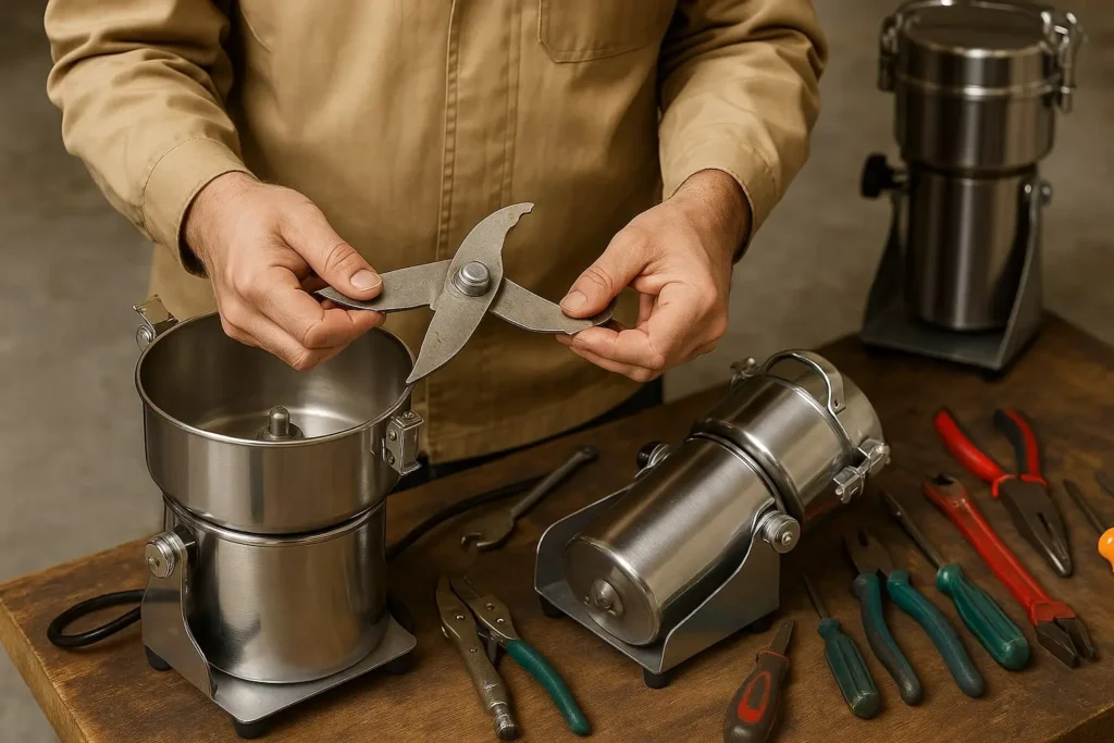 مشکلات رایج با آسیاب های عطاری و گیاهی