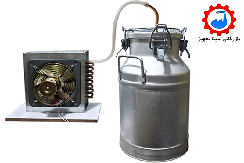 بیست و پنچ لیتری دبه شیری با کندانسور (2)