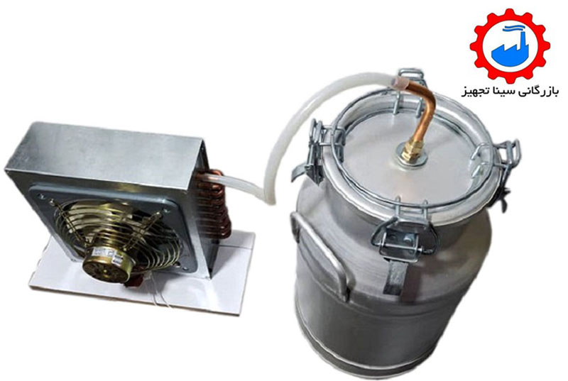 بیست و پنچ لیتری دبه شیری با کندانسور (4)