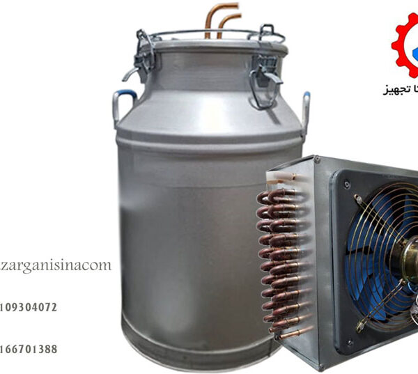عکس اول دبه شیری 100 لیتری با کندانسور