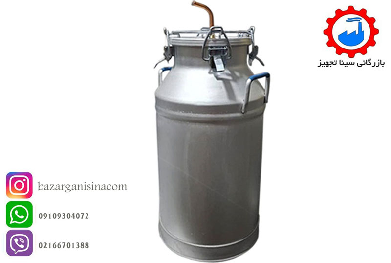 پنجاه لیتری دبه شیری با کندانسور (1)