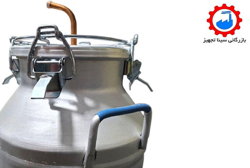 پنجاه لیتری دبه شیری با کندانسور (2)