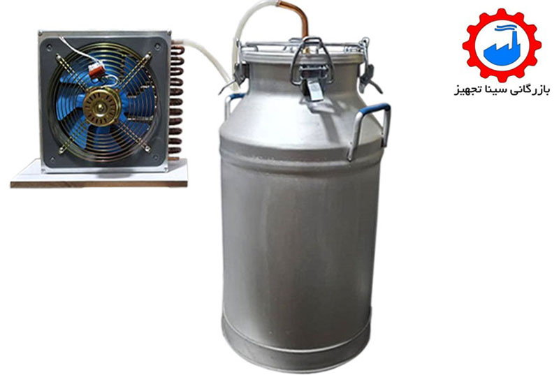 پنجاه لیتری دبه شیری با کندانسور (3)